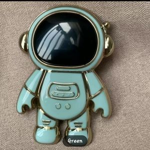Glittery Astronaut phone holder